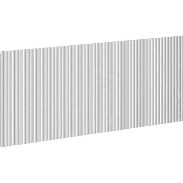 MEXEN - Rivel čelo pro koupelnovou skříňku reliéf 120 x 43,5, šedý mat 91A20-1200-470-1-62