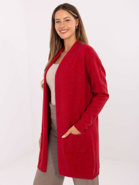 Kardigan PM SW 8307.03 červený S/M