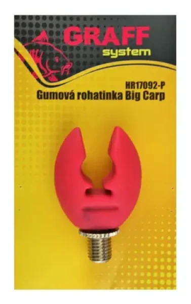 Graff Rohatinka gumová Big Carp Růžová (HR17092-P)