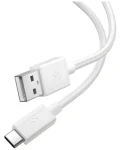 Spigen EB6015AC Essential USB-A na USB-C 60W kabel 1.5m bílá / USB 2.0 (ACA10413)
