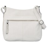 Stylová dámská koženková crossbody kabelka Folomija, bílá