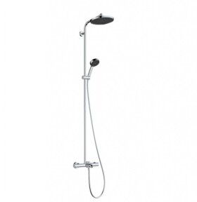 HANSGROHE - Activera S Sprchový set s vanovým termostatem, průměr 24 cm, 2 proudy, EcoSmart, chrom 28871000