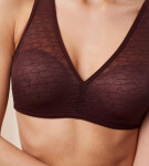 Dámská podprsenka Triumph Signature Sheer EX Decadent Chocolate čokoládová 7572 Triumph BROWN