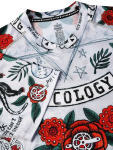 Dres MTB CYCOLOGY Ashanti, grey, pánský, krátký rukáv (Motiv Ashanti, velikost S)