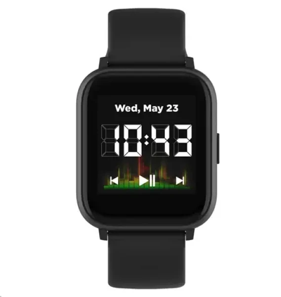 CANYON Salt SW-78 černá / Chytré hodinky / 1.4 / IPS / snímač tepu / BT 5.0 / IP68 / Canyon Life / Android a iOS (CNS-SW78BB)