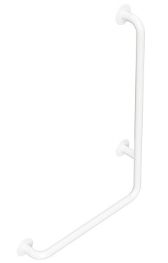 SAPHO - HANDICAP nástěnné madlo PRAVÉ 810x550, bílá XH524W