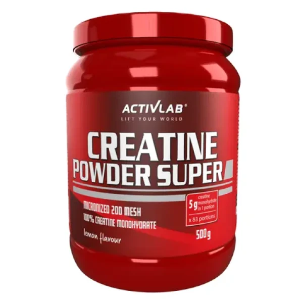 Kreatin Powder Super 500 g - ActivLab (citrón, 500 g) (6032-8-500g-lemon)