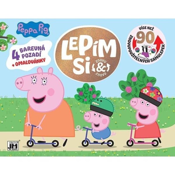 Lepím si znovu znovu Peppa