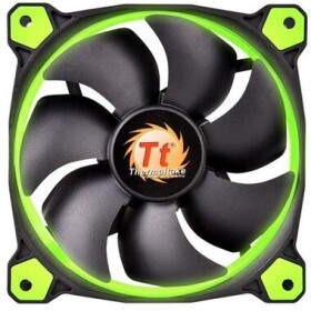 THERMALTAKE Riing 14 LED zelená / Ventilátor / 140 mm / Hydraulic Bearing / 1400 RPM @ 28.1 dB / 51.15 CFM (CL-F039-PL14GR-A)