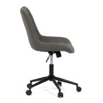 Pracovní židle, výškově nastavitelná, šedá látka, KA-V3120 GREY3