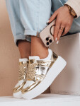 Dámské tenisky na platformě HYPERWAY gold FashionStreet ZY0621 38