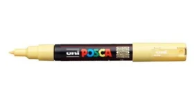 POSCA PC-1MC slámově žlutá / Popisovač / Extrafiní hrot 0,7 mm / Rychleschnoucí (186706)