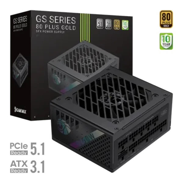 Gamemax GS 750G / Zdroj / SFX / 750W / Plně modulární (GS 750G)
