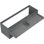 MEXEN - Box-A skříňka pro umyvadlo 140, 2 zásuvky, grafit mat 91AX0-1400-470-2-66