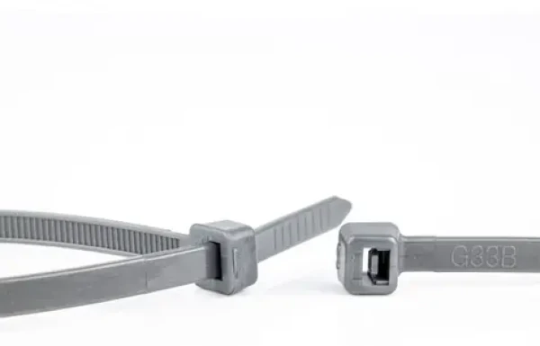 WKK šedá / Kabelová stahovací páska / 370x4,8 mm / 100 ks (110226871)