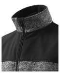 Casual softshellová bunda pánská knit gray 2XL