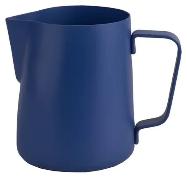 Rhinowares Teflonová konvička na mléko 360 ml modrá / Konvička na mléko / nepřilnavý povrch