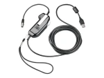 Poly 8K718AA Adaptér náhlavní soupravy PTT (push-to-talk) / USB / stereo / nesériový / kompatibilní s TAA (8K718AA#AC3)