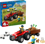 LEGO® City 60461 Červený traktor s přívěsem a ovcemi - LEGO® City
