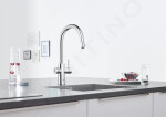 GROHE - Blue Home Dřezová baterie Connected, s chladícím zařízením a filtrací, chrom 31541000