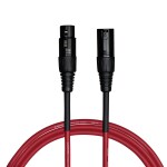 Cascha Standard Line Mic Cable Red 6m