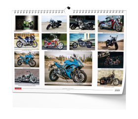 Nástěnný kalendář 2027 Baloušek Motorbike