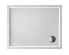 DURAVIT - Starck Slimline Sprchová vanička 100x80 cm, Antislip, bílá 720119000000001