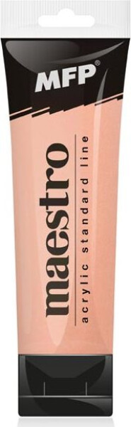 Akrylová barva Maestro 75ml - pearl rose gold