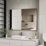Erga Rectangle, obdélníkové zrcadlo 120x80 cm, ERG-V01-RECTAGLE-1280-CL