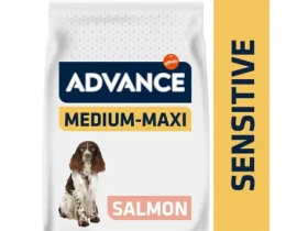 ADVANCE DOG Adult Sensitive 12kg / Granule pro psy / Dospělý / střední / s citlivým zažíváním (8410650173559)