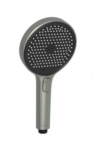 Kielle - Oudee Sprchová hlavice 130, 3 proudy, gun metal/černá 20402013