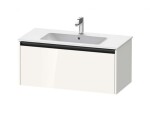 DURAVIT - Ketho.2 Umyvadlová skříňka 44x101x48 cm, 1 zásuvka, lesklá bílá K25064022220000