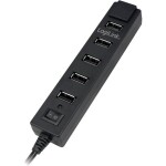 LogiLink UA0124 7 portů USB 2.0 hub černá