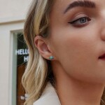 Stříbrné náušnice Mořská Hvězdice - stříbro 925/1000, Stříbrná