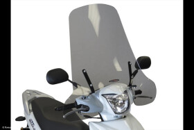 Suzuki Address 110 15-21 Skútr plexi Powerbronze 510 mm - lehce kouřová