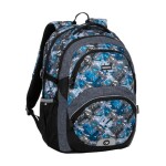 Bagmaster Studentský batoh THEORY 20 B GRAY/TURQUOISE/BLACK