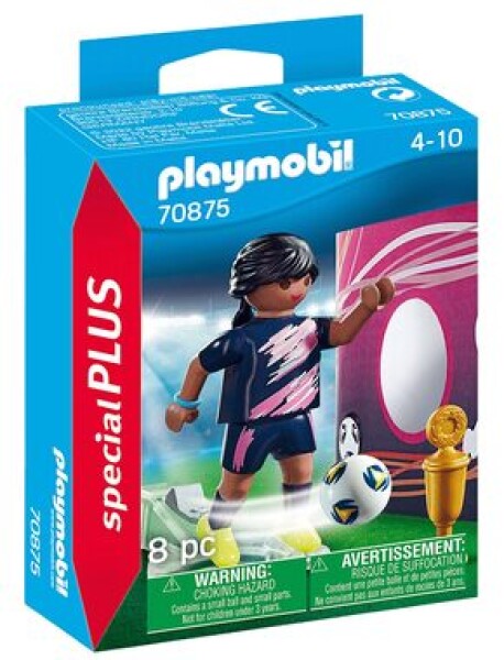Playmobil® Special Plus 70875 Fotbalistka s brankou