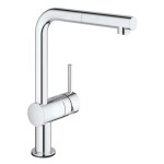 GROHE - MintaTouch Elektronická dřezová baterie, chrom 31360001