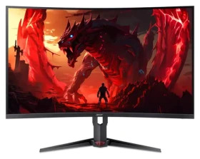31.5" Acer XZ323QUZ1BMIIPRX černá / Monitor / VA / QHD / 280Hz / HDR10 (UM.HX3EE.105)