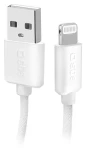 SBS bílá / Datový kabel / USB-A - Lightning / MFI / 10 W / 1,5 m