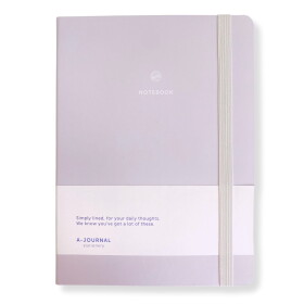 A-JOURNAL collection Linkovaný zápisník Lilac A5, fialová barva, papír