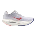 Mizuno dámská běžecká obuv Wave Rebellion Flash 3 White/Striking Coral/Iris Bloo