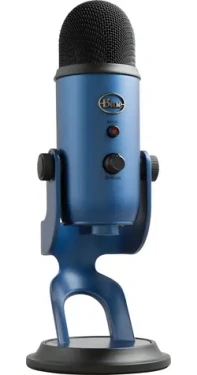 Blue Yeti USB půlnočně modrý / Stolní mikrofon / USB (988-000232)