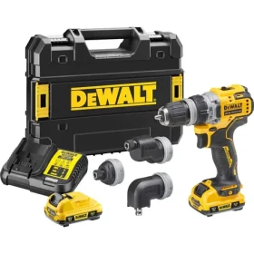 DeWalt DCD703L2T / Aku Bezuhlíkový vrtací šroubovák / 12 V / 2x2.0 Ah (DCD703L2T)