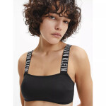 Dámské plavky horní díl BANDEAU-RP KW0KW01825BEH černé Calvin Klein