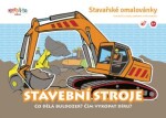 Stavařské omalovánky Stavební stroje