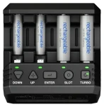 SkyRC NC2200 / Nabíječka baterií / AA/AAA / NiMH, NiCD / 4 sloty / Bluetooth (SK-100181-01)