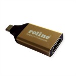 Renkforce RF-5234038 USB-C® / HDMI kabelový adaptér [1x USB-C® zástrčka - 1x HDMI zásuvka] černá stínění pletivem 0.15 m