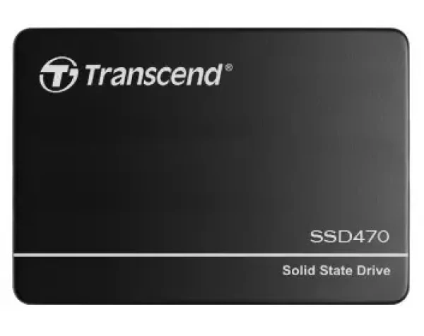 Transcend SSD470N 2TB Industrial SSD disk 2.5" SATA3 černá / 3D TLC / hliníkové pouzdro / 560MB/s R / 510 MB/W (TS2TSSD470N)
