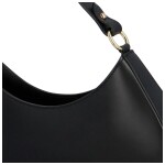 Elegantní dámská kožená kabelka na rameno Mianna černá